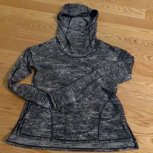 Lululemon jacquard cowl neck hoodie. Like new